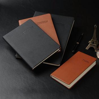 商務(wù)定制 仿皮面商務(wù)辦公文具筆記本 A6