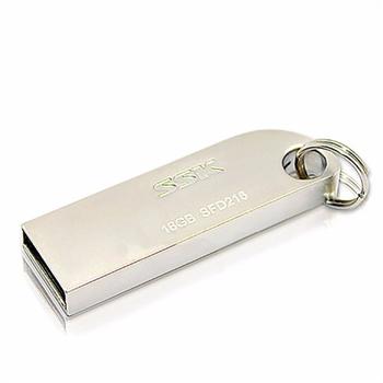 SSK飚王大拇哥防水防塵金屬鑰匙扣U盤 8G/16G
