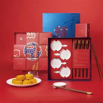  中秋大吉祥-禧?？晏籽b 禮品送領(lǐng)導(dǎo)創(chuàng)意禮品定制套裝