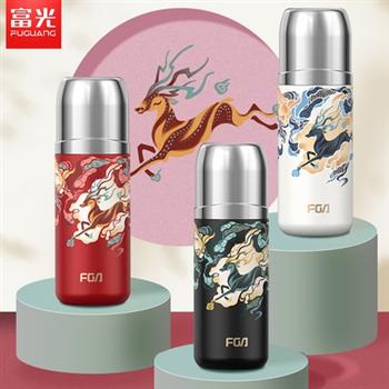 富光保溫杯中國風(fēng)時(shí)尚國潮創(chuàng)意子彈頭水杯