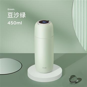 物生物智能保溫杯女大容量水杯男便攜小316不銹鋼茶杯子高檔簡約ins學(xué)生