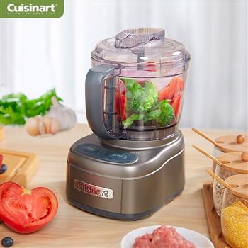 美膳雅（Cuisinart）食物料理機(jī) 多功能寶寶輔食機(jī) 小型家用電動絞肉機(jī)切碎研磨機(jī) 食物處理器ECH-4CN