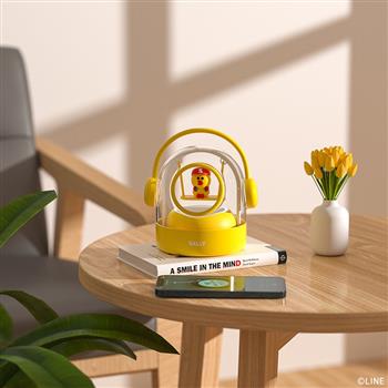 LINE FRIENDS無(wú)線藍(lán)牙音箱高音質(zhì)桌面音響布朗熊秋千女生可愛(ài)禮物