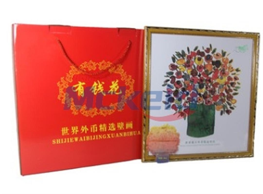  有錢花世界花卉外幣精選壁掛