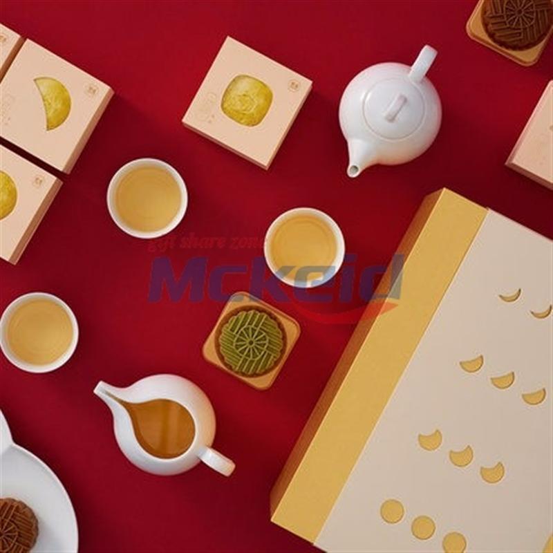 2017中秋系列-月長(zhǎng)圓 陶瓷茶具一壺四杯中秋禮品盒套裝