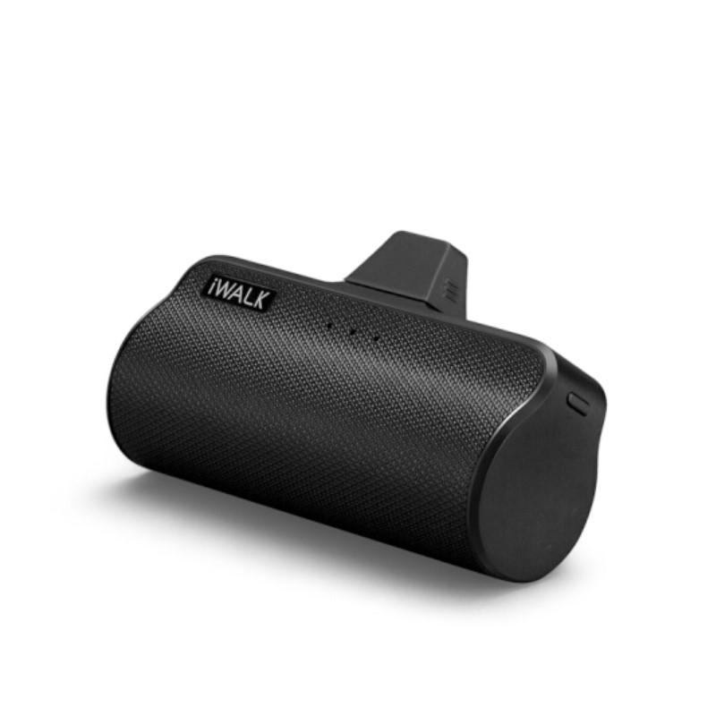  iWALK（愛沃可）充電寶/移動(dòng)電源 蘋果手機(jī)無線便攜迷你口袋寶 黑色 5000毫安 適用iPhoneX/8Plus/7 