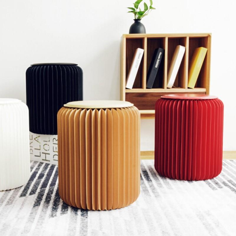 十八紙簡(jiǎn)約折疊圓凳