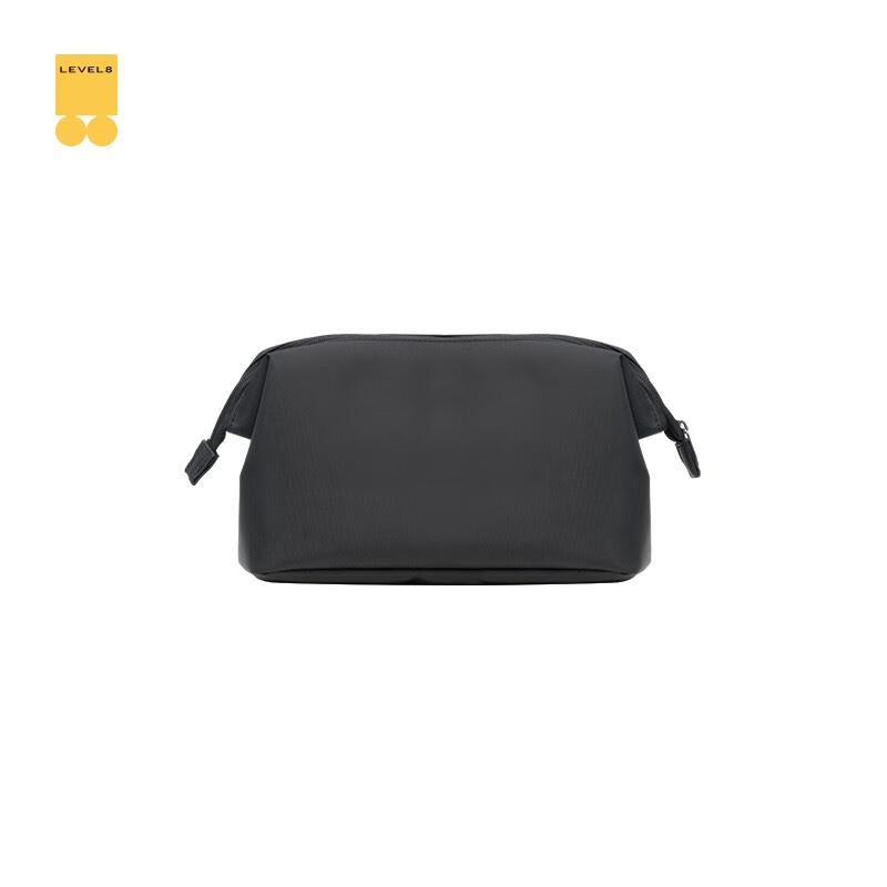 地平線8號(hào)（LEVEL8）便攜收納洗漱包 充電器電源線數(shù)碼配件包袋黑色 