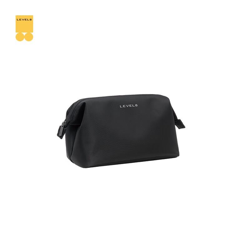 地平線8號(hào)（LEVEL8）便攜收納洗漱包 充電器電源線數(shù)碼配件包袋黑色 