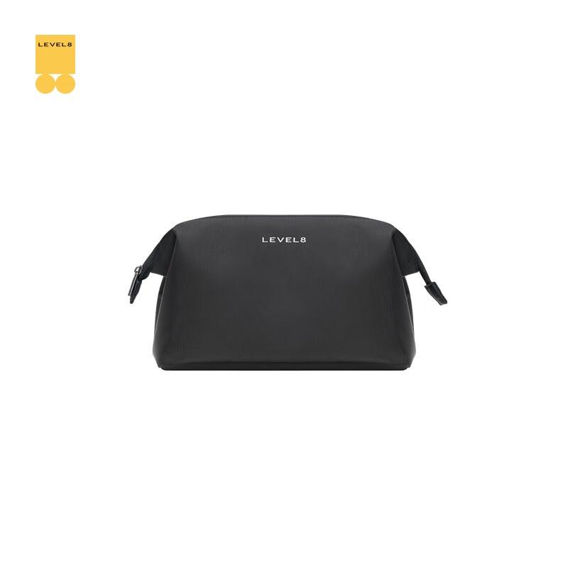 地平線8號(hào)（LEVEL8）便攜收納洗漱包 充電器電源線數(shù)碼配件包袋黑色 