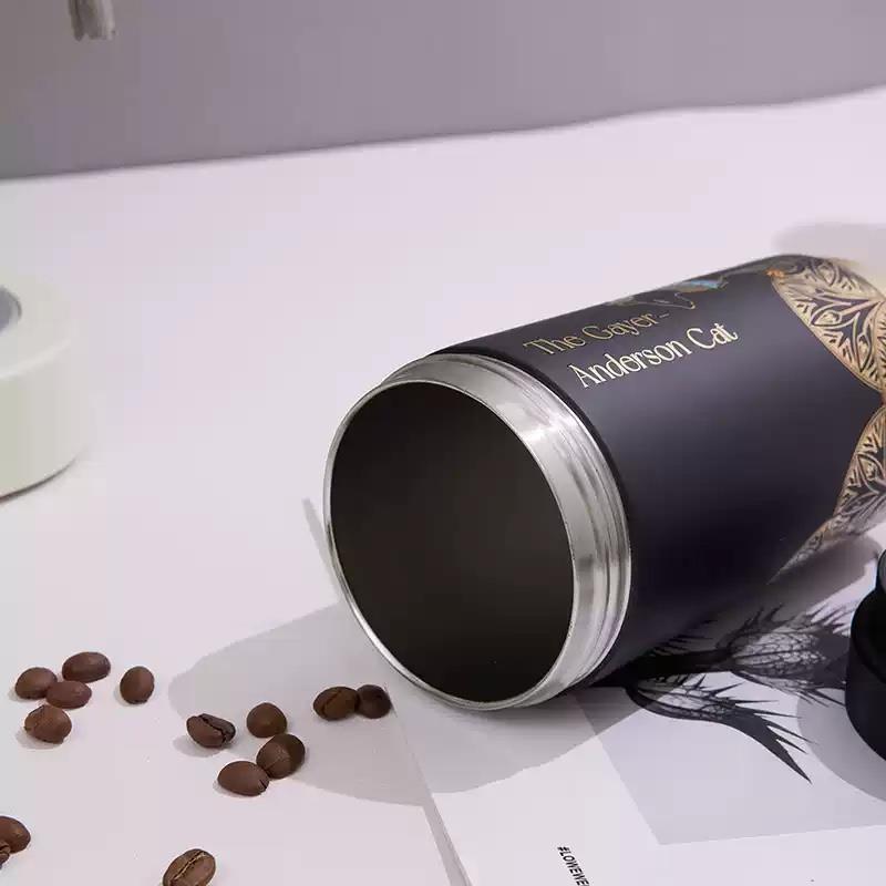 大英博物館文創(chuàng)保溫杯咖啡杯顯溫316不銹鋼水杯杯子男女情侶對(duì)杯